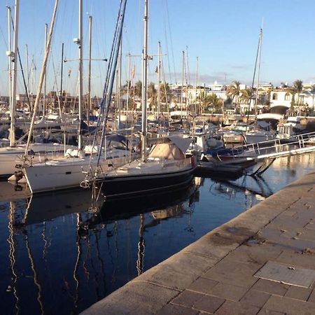 Schoene Wohnung Direkt Am Meer Mit Meerblick, Wlan Puerto De Mogan Eksteriør bilde